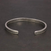 Bracelet Jonc Argent Ancien Viking - Ginnungagap