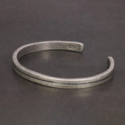 Bracelet Jonc Argent Ancien Viking - Ginnungagap