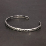Bracelet Viking Argent 925 Martelé <br> Dvergar