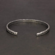 Bracelet Viking Argent 925 Martelé <br> Dvergar
