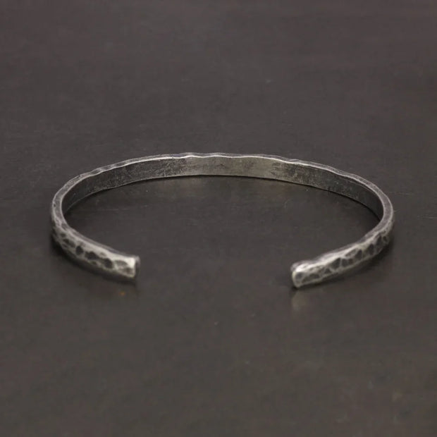 Bracelet Viking Argent 925 Martelé <br> Dvergar