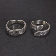 Bague Viking Ailes de Corbeau