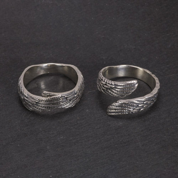 Bague Viking Ailes de Corbeau
