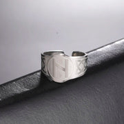 Bague Viking Confluence hagalaz