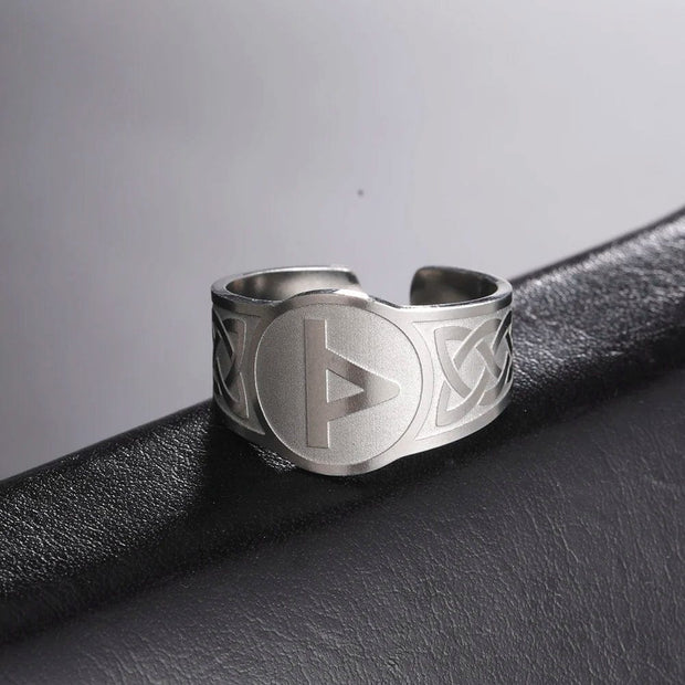 Bague Viking Confluence thurisaz