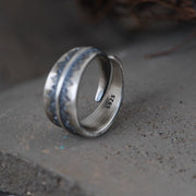 Bague Viking Déesse Hel Argent Sterling 925 / Argent / Ajustable
