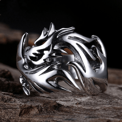 Bague Viking Force Cosmique Argent Sterling 925 / Argent / Ajustable