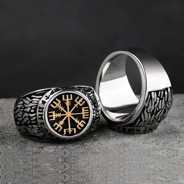  Bague Viking Le Chemin de Vegvisir