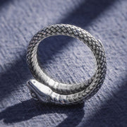 Bague Viking Serpent Níðhǫggr