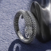 Bague Viking Serpent Níðhǫggr