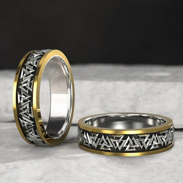 Bague Viking Valknut Sacré
