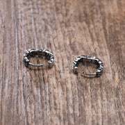 Boucle d'oreilles Viking Liens Divins Acier Inoxydable de Haute Qualité / Argnet / 13.3mm*1.3mm