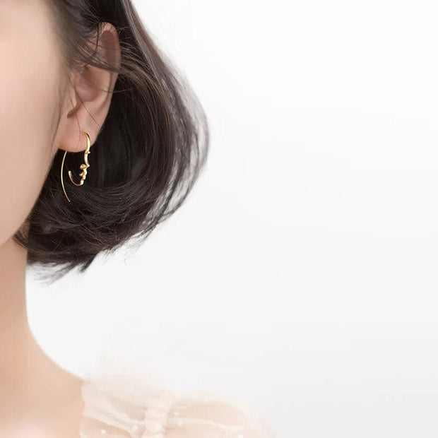 Boucles d'Oreilles Viking L'Elégance d'Harald Gold