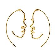 Boucles d'Oreilles Viking L'Elégance d'Harald Gold