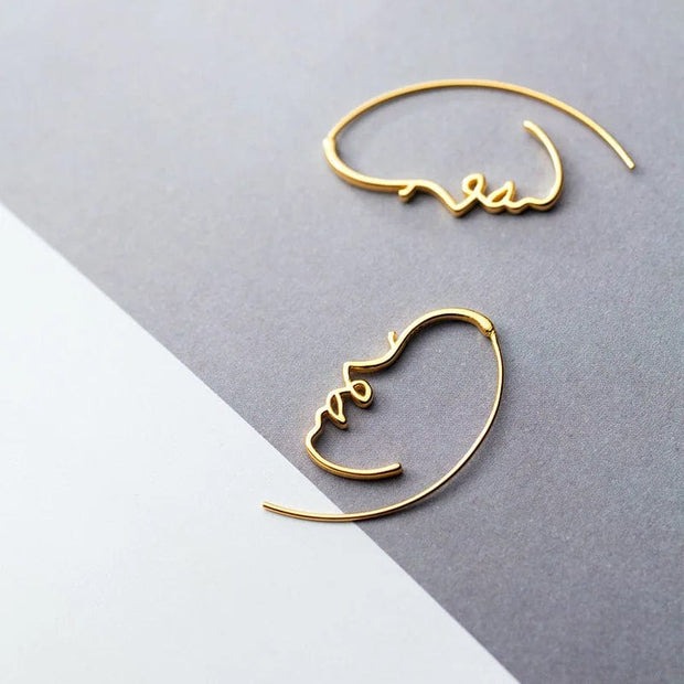 Boucles d'Oreilles Viking L'Elégance d'Harald Gold
