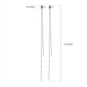Boucles d'Oreilles Viking  La Légende d’Odin Argent Sterling 925 / Argent / 04cm*15.5cm