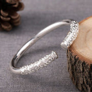 Bracelet Viking Bravoure Argent Sterling 999 / Argent / Petit