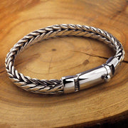 Bracelet Viking Cycle Infini Argent Sterling 925 / Argent / 18cm