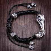 Bracelet Viking Huginn Argent Sterling 925 / Argent / Ajustable