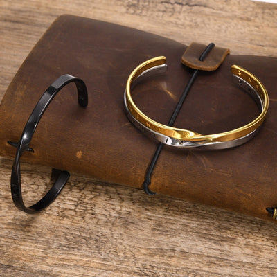 Bracelet Viking La Torsade des Runes Sacrées