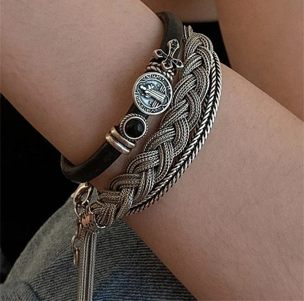 Bracelet Viking Légende Tissée