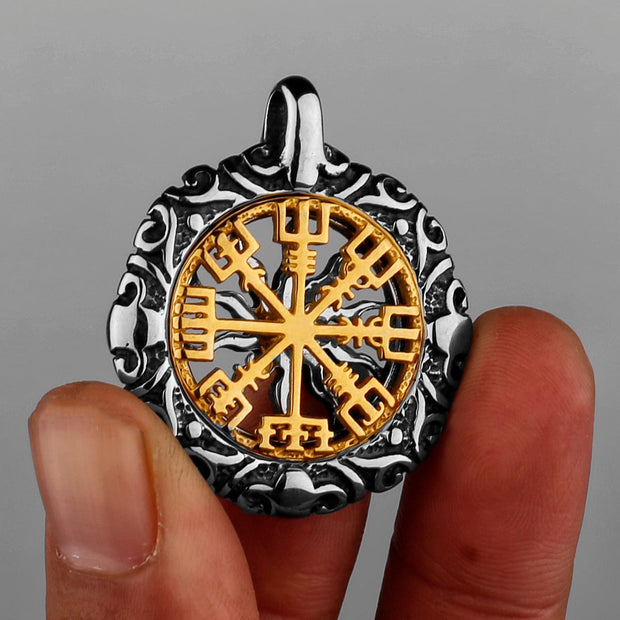 Collier Viking Amulette Solaire