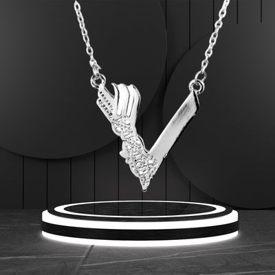 Collier Viking Vikings Acier Inoxydable de Haute Qualité / Argent / 63cm