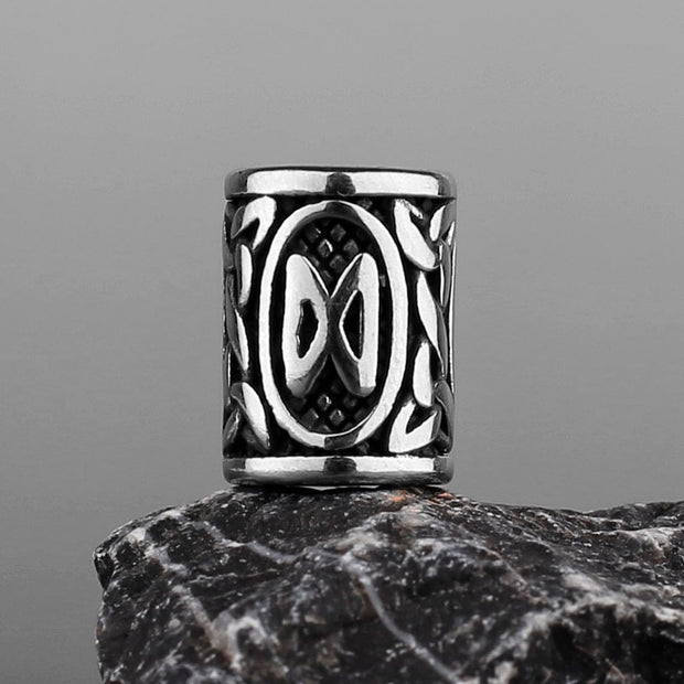 Perle de Barbe Viking Futhark D