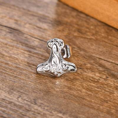 Une seule boucle d'oreille argent